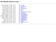 Tablet Screenshot of downloads.sekoww.com